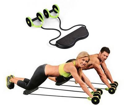 Xtreme Rally multifunction pull rope wheeled health abdominal muscle training home fitness equipment