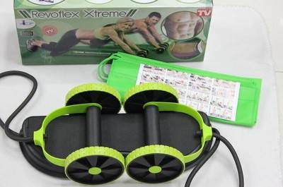 Xtreme Rally multifunction pull rope wheeled health abdominal muscle training home fitness equipment