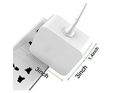 Macbook Air Charger 45W T-Tip Power Adapter AC Charger for Macbook Air 11 inch and 13-inch(White)