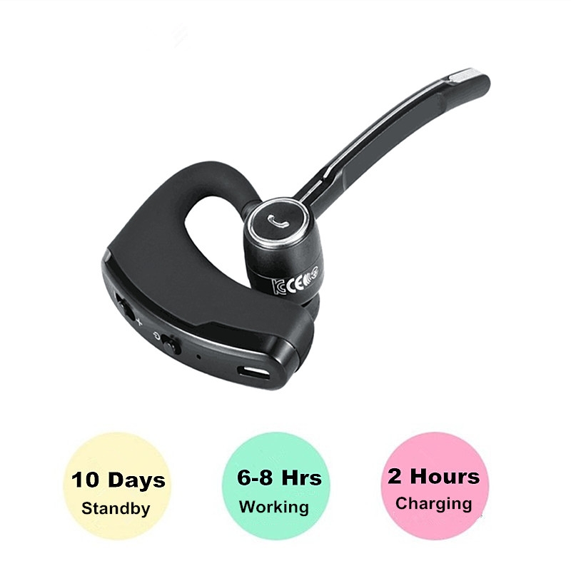 Mobile phone wireless Bluetooth Hanging Earphones Business stereo Bluetooth Earphones