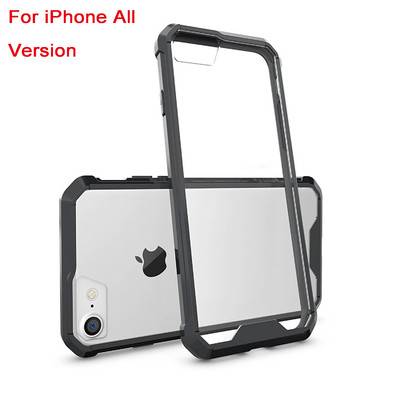 iPhone X 8 7plus 6 6s 6plus Case Crystal Clear Transparent Shock Absorbing iphone TPU case