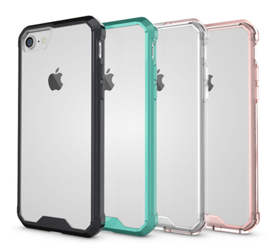 iPhone X 8 7plus 6 6s 6plus Case Crystal Clear Transparent Shock Absorbing iphone TPU case