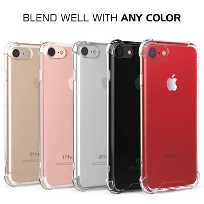 iPhone X 8 7plus 6s 6 plus plus 5s 5c 5se Phone Case Crystal Clear Soft TPU Cover phone case