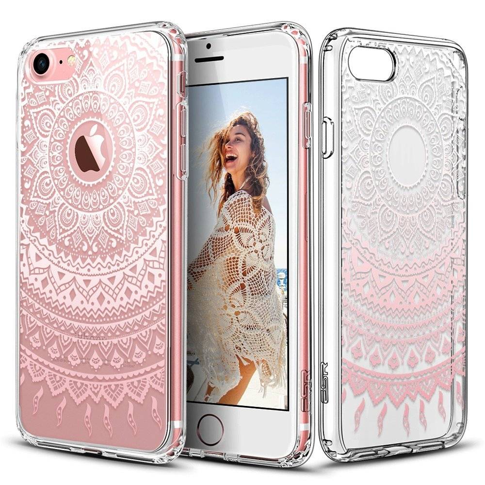 iPhone X 8 7s plus 6s plus Case Mandala Designer Flowers Thin Cute Design for iPhone