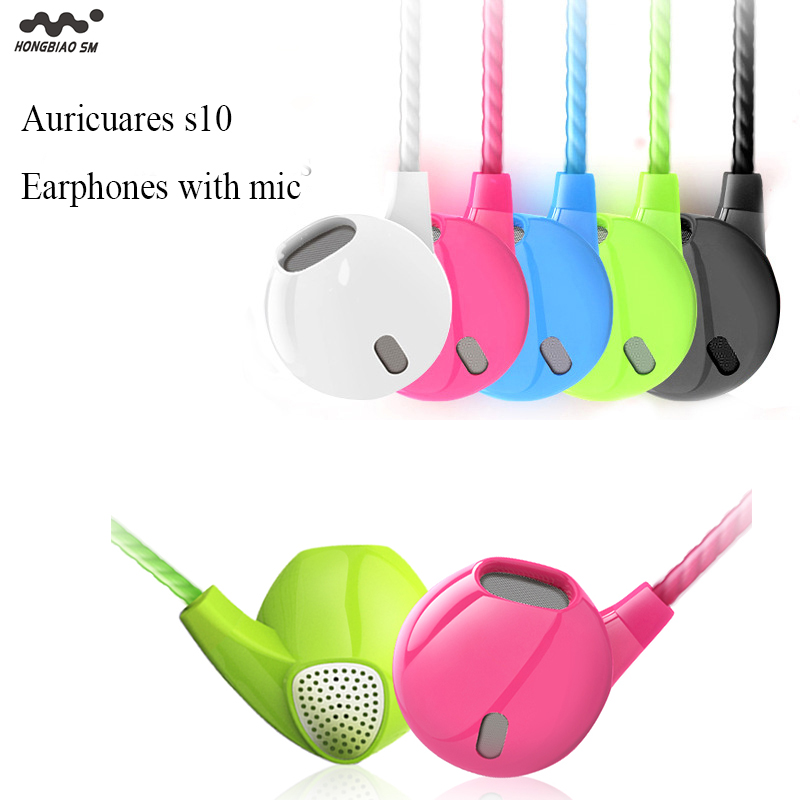 Colorfu Audio Sport-Fi Earphones Noise Isolating In-Ear candy DJ earbuds Wire Headset with mic