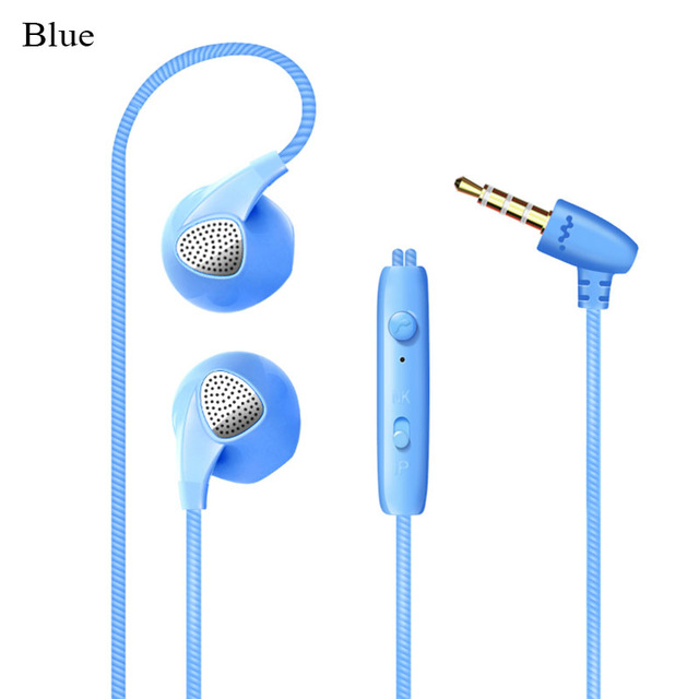 Colorfu Audio Sport-Fi Earphones Noise Isolating In-Ear candy DJ earbuds Wire Headset with mic