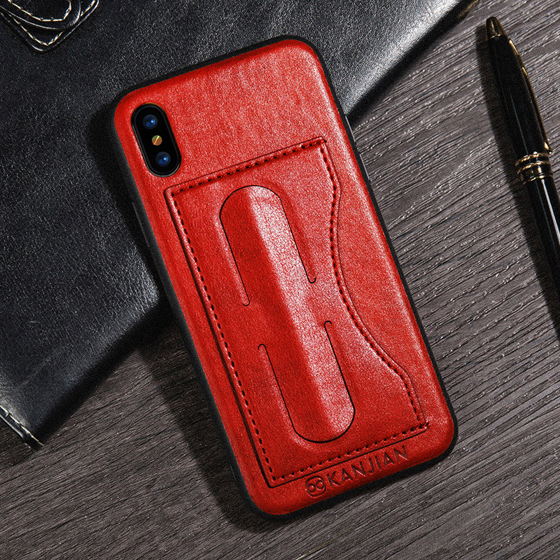 For iPhone X 7 8 Plus 6 6s Plus Case Cover Card Pocket Wallet Leather Magnetic Stand Protection