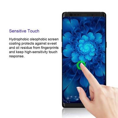 Galaxy Note 8 Screen Protector 9H Hardness 3D Curved Full Coverage Tempered Glass Screen Protector