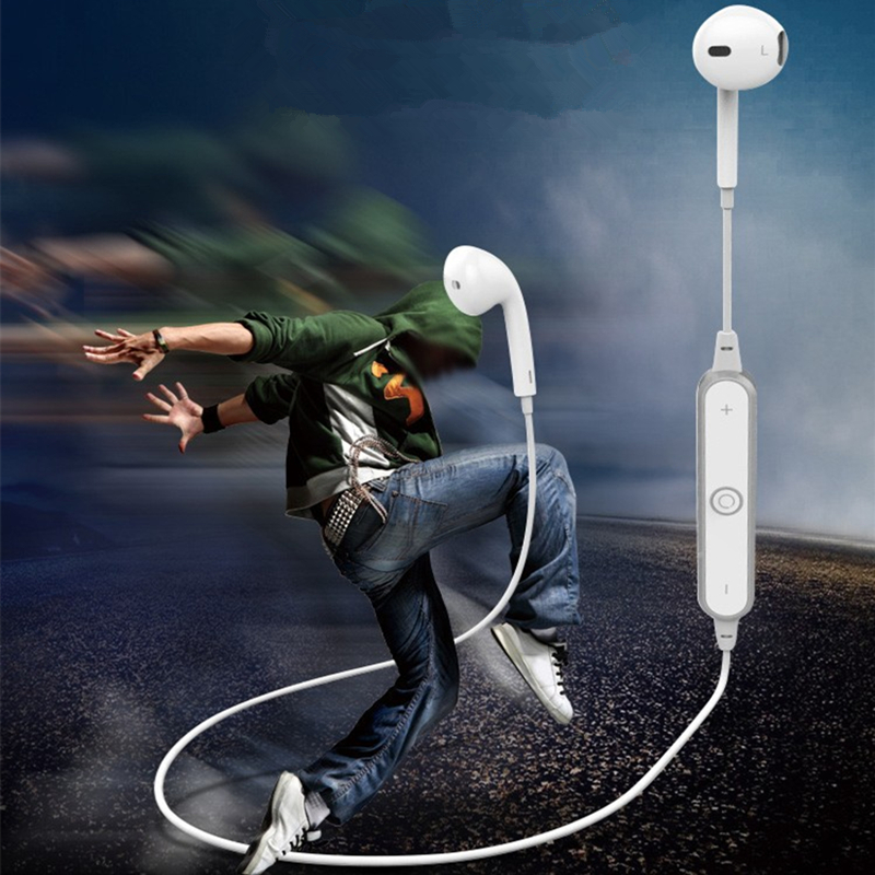 Mini Bluetooth Sports Earphones Wireless 4.1 Dual Stereo Earphone Microphone