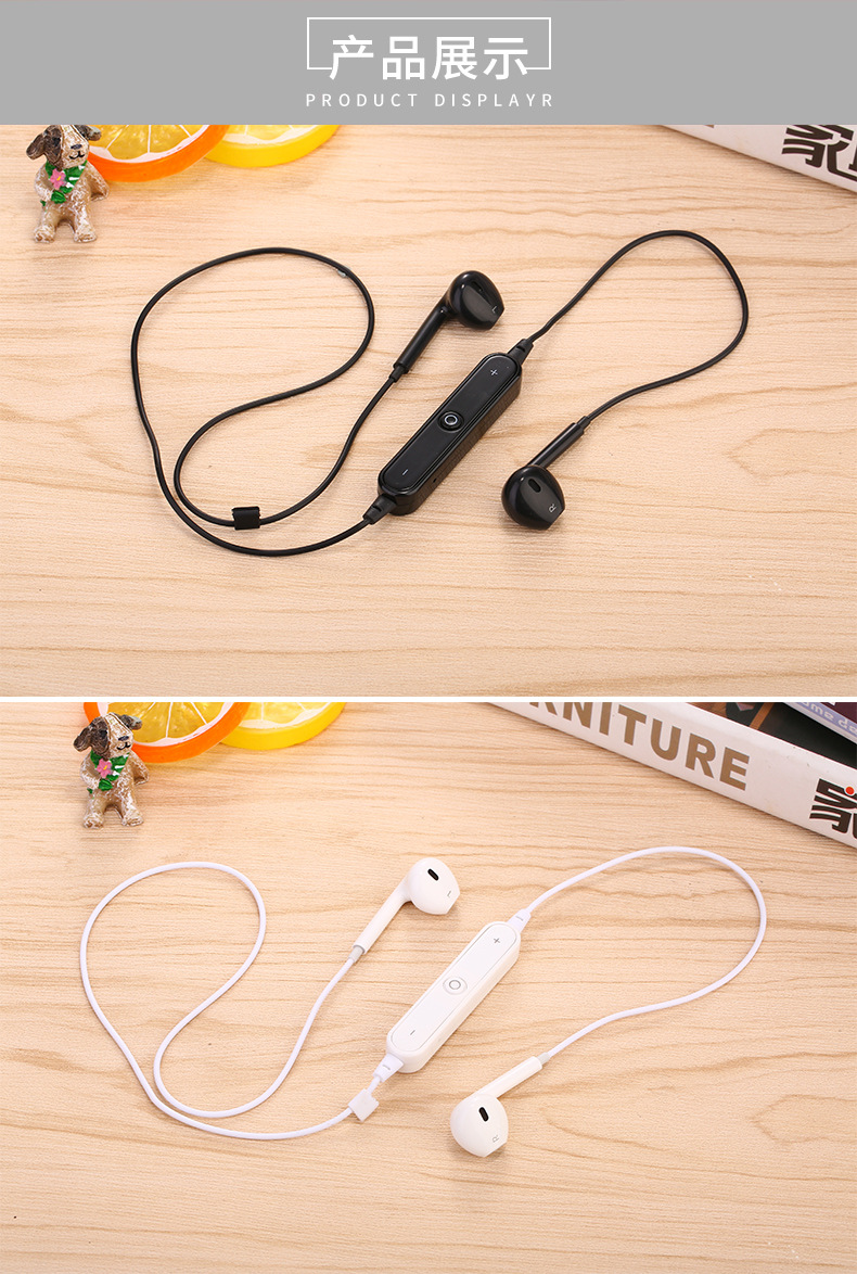 Mini Bluetooth Sports Earphones Wireless 4.1 Dual Stereo Earphone Microphone