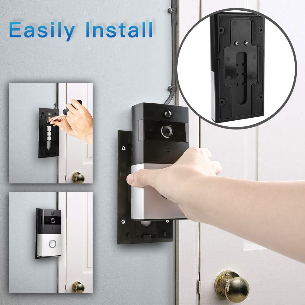 Wireless Wi-Fi Video Doorbell Cam, 720P HD Security Camera, Night Vision, IOS/ Android