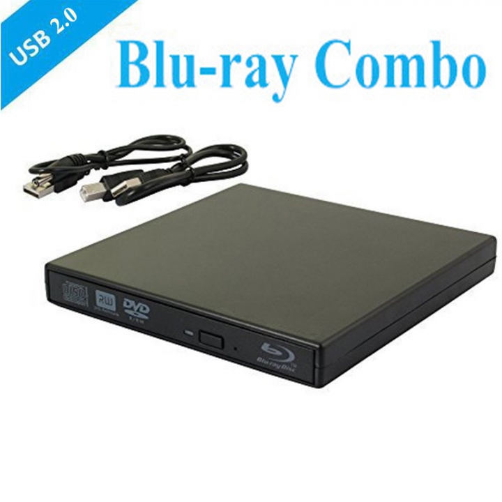 Bluray Player External DVD Drive combo USB 2.0 BD/DVD/CD-ROM Player CD/DVD-RW Burner Recorder
