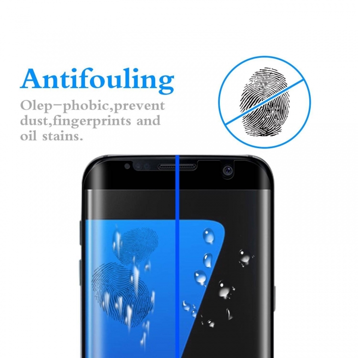 Samsung Galaxy S7 Edge Screen Protector, 9H HD 3D Curved Tempered Glass Screen Protector