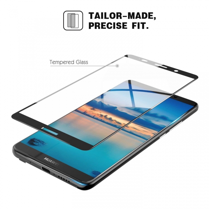Huawei Mate 10 Screen Protector, Tempered Glass Scratch Proof Screen Protector Film for Mate 10