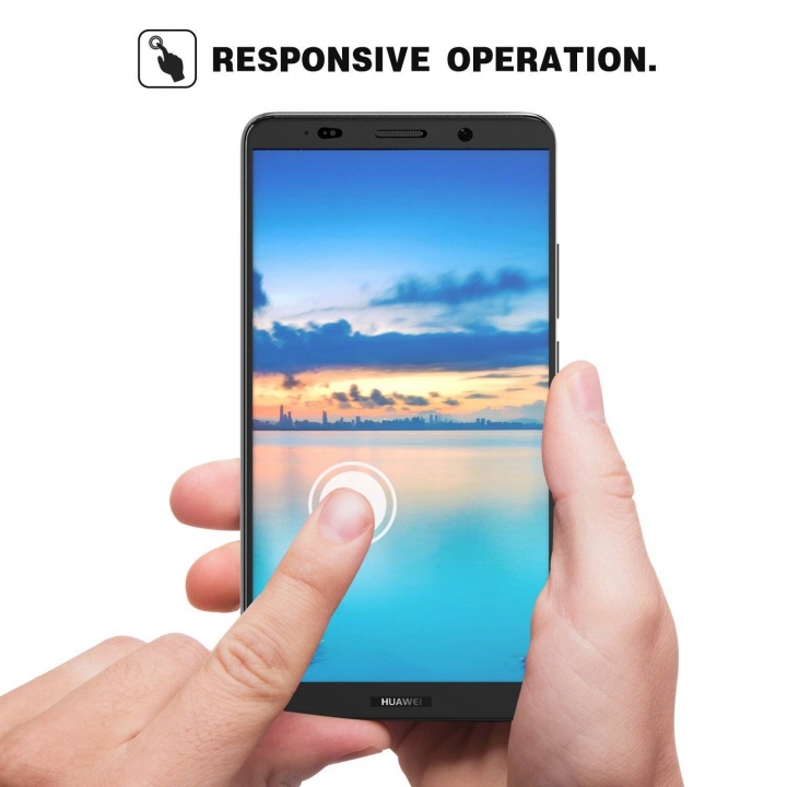 Huawei Mate 10 Screen Protector, Tempered Glass Scratch Proof Screen Protector Film for Mate 10