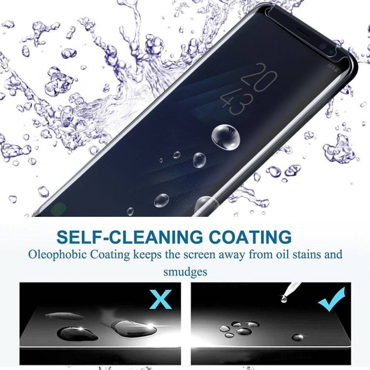 Samsung Galaxy S8 / S8 Plus Tempered Glass Screen Protector, Hartser 9H Hardness, [Case Friendly]