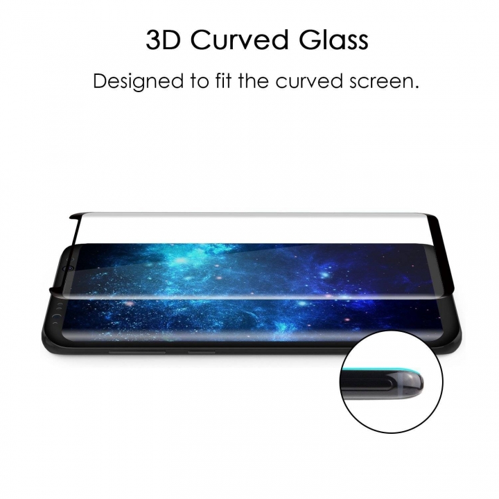 Samsung Galaxy S8 / S8 Plus Tempered Glass Screen Protector, Hartser 9H Hardness, [Case Friendly]
