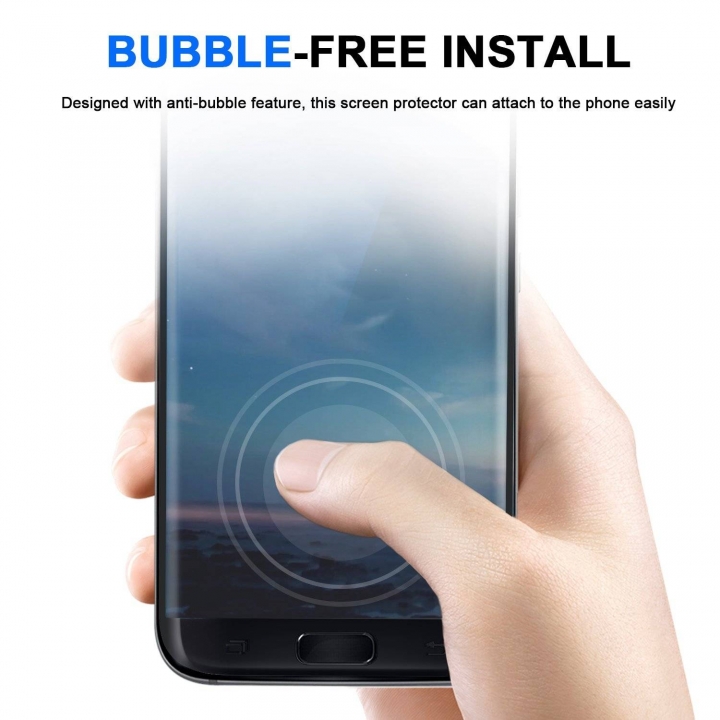 Samsung Galaxy S7/S7 Edge/S6Edge/S6 Edge+ Screen Protector, Tempered Glass//3D Full Coverage