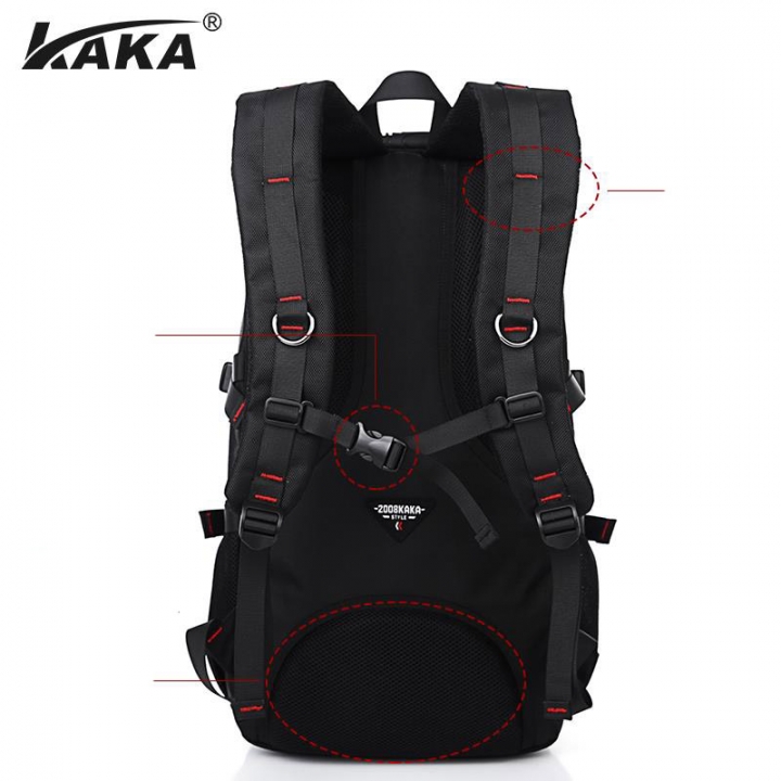 Multifunctional Mountain Men Macbook Laptop School Backpack Large Capacity Male Travel Luggage Bag