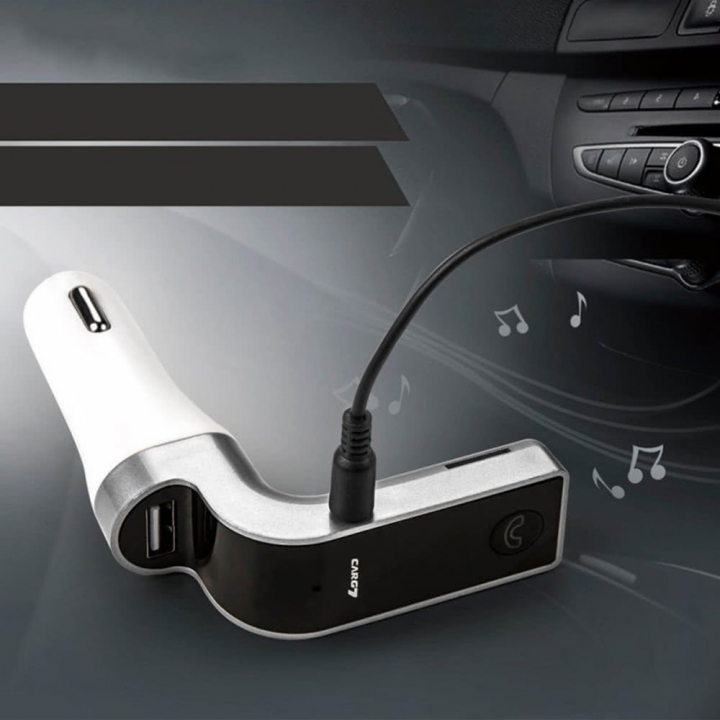 Car MP3 Music Player Wireless Call FM Transmitter Support USB Disk TF Card Fast Charging Charger