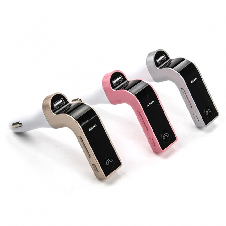 Car MP3 Music Player Wireless Call FM Transmitter Support USB Disk TF Card Fast Charging Charger