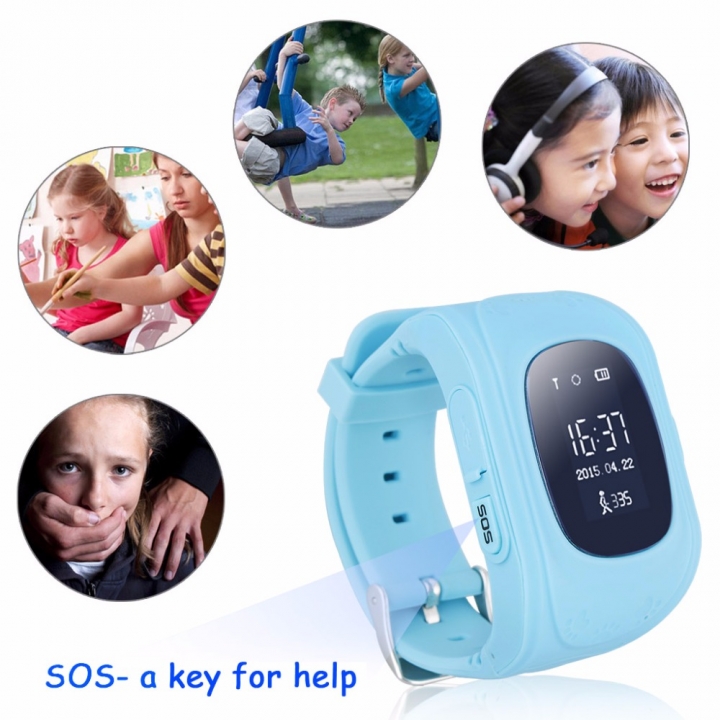 Smart Watch For Kids Gps Children Watch Phone Sim Card Baby Watch Sos Call Location Finder Anti Lost