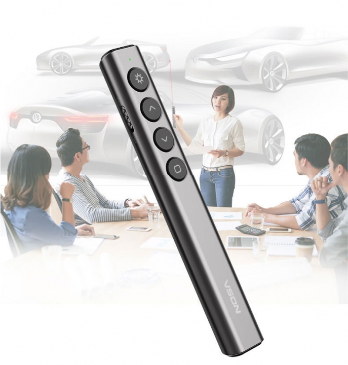 Wireless RF Remote Laser Flip pages pen Conference PPT Projector pen Teaching Laser Pointer pen