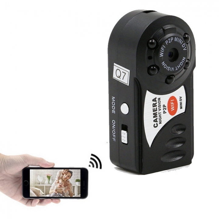 Mini IP Spy Camera Battery Powered HD Wireless Security Spy Camera Video Cam Micro Camcorder