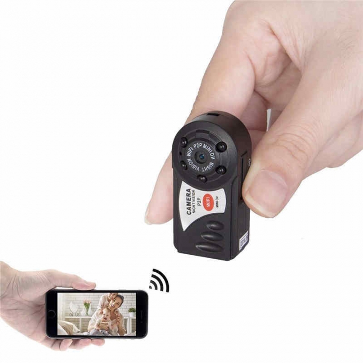 Mini IP Spy Camera Battery Powered HD Wireless Security Spy Camera Video Cam Micro Camcorder