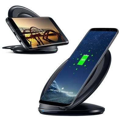 Fast Wireless Charger Charging Pad Stand Built-in Coils for iPhone 8 iPhone X Samsung Galaxy S