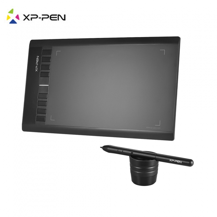 XP-PEN 10 * 6" Graphics Drawing Tablet Battery-free Passive Digital Pen 2048 Pressure  Shortcuts