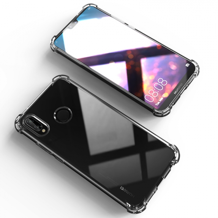 Huawei p20  pro P20 lite case silicone luxury shockproof Transparent Protective shell cover phone