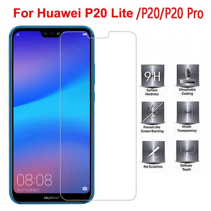 Tempered Glass for Huawei P20 Pro Lite Screen Protector 9H 2.5D Phone Protection Film
