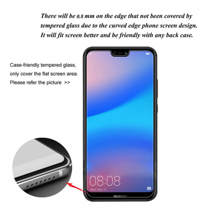 Tempered Glass for Huawei P20 Pro Lite Screen Protector 9H 2.5D Phone Protection Film
