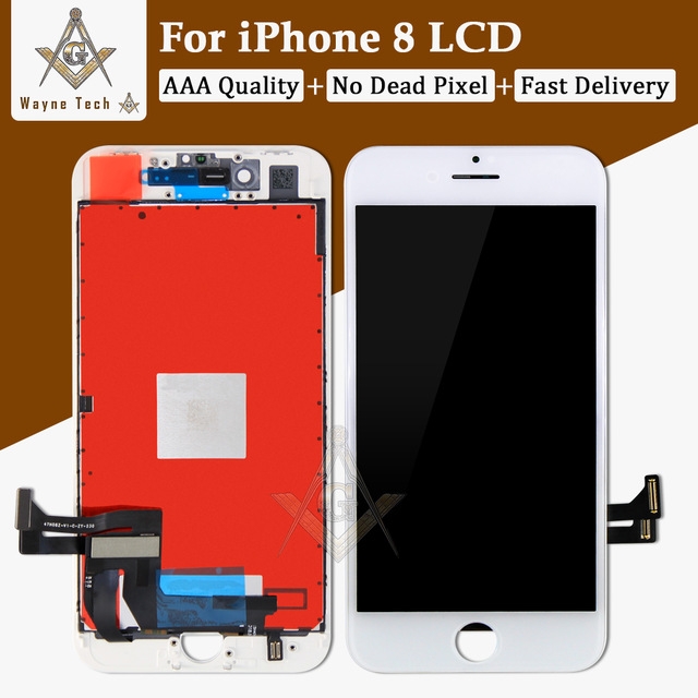 Excellent Quality LCD No Dead Pixel For iPhone 8 Plus 8G Display Touch Digitizer Assembly Good 3D