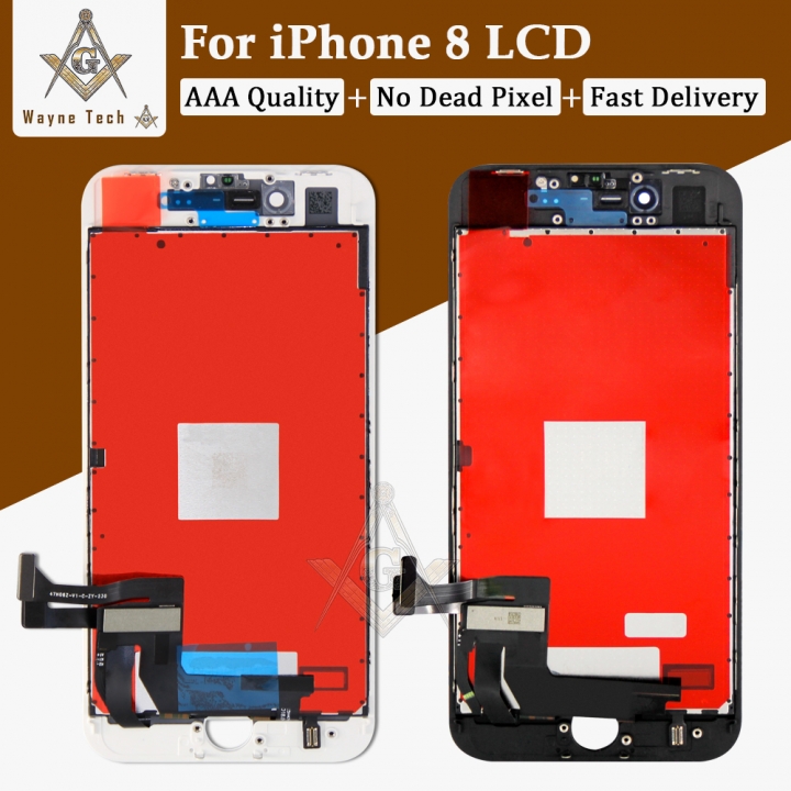 Excellent Quality LCD No Dead Pixel For iPhone 8 Plus 8G Display Touch Digitizer Assembly Good 3D