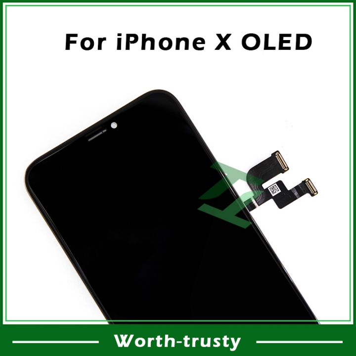 Quality LCD 5.8" No Dead Pixel Replacement for iPhone X OLED with Touch Screen Digitizer Assembly