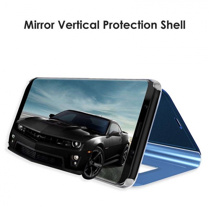 Smart Mirror View Case For Samsung Galaxy S8 S9 Plus S7 Edge S6 Note 8 5 Flip Cover For J5 J7 A5 A7