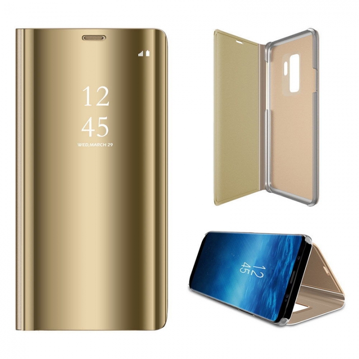 Smart Mirror View Case For Samsung Galaxy S8 S9 Plus S7 Edge S6 Note 8 5 Flip Cover For J5 J7 A5 A7