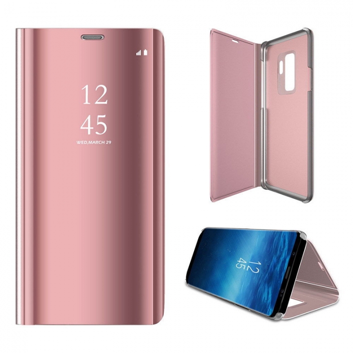 Smart Mirror View Case For Samsung Galaxy S8 S9 Plus S7 Edge S6 Note 8 5 Flip Cover For J5 J7 A5 A7