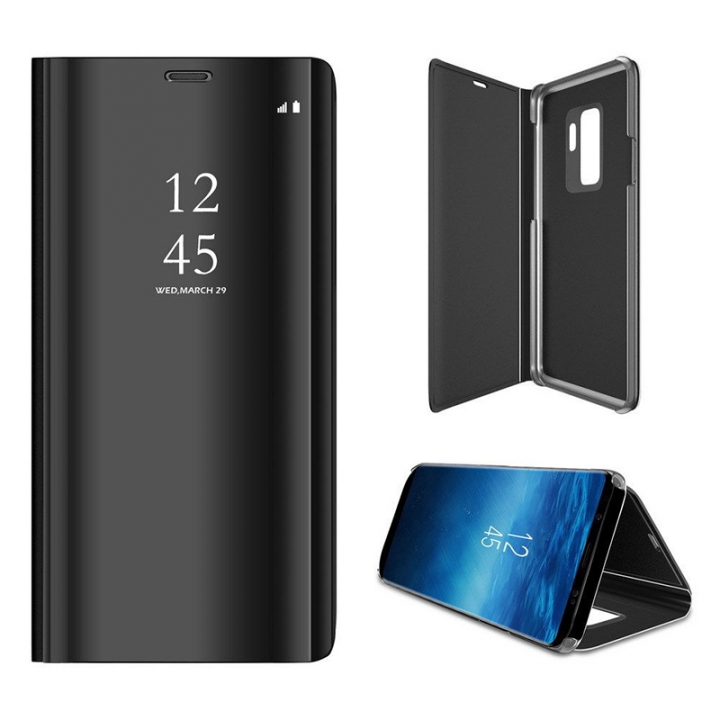 Smart Mirror View Case For Samsung Galaxy S8 S9 Plus S7 Edge S6 Note 8 5 Flip Cover For J5 J7 A5 A7