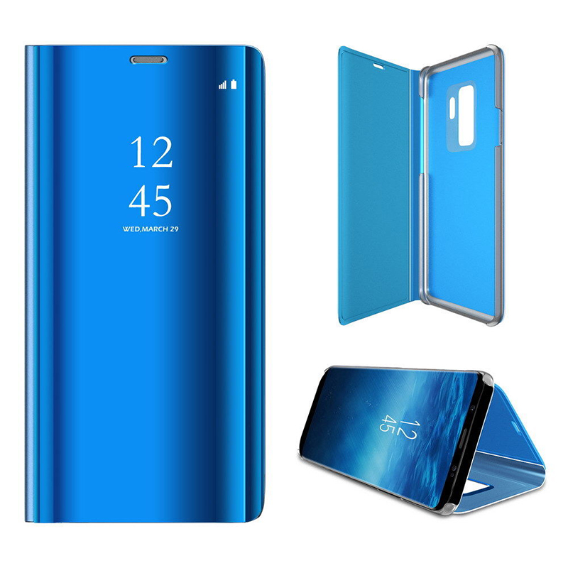 Smart Mirror View Case For Samsung Galaxy S8 S9 Plus S7 Edge S6 Note 8 5 Flip Cover For J5 J7 A5 A7