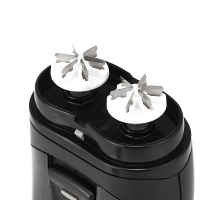 Electric Razor Shaver Men  Rotary with Twin Heads Portable Shaving Razor Electric Shaver