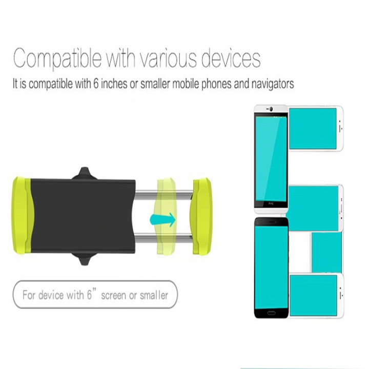 Car Phone Holder For Tecno infinix  Degree Ratotable Support Mobile Air Vent Car Mount Phone Stand