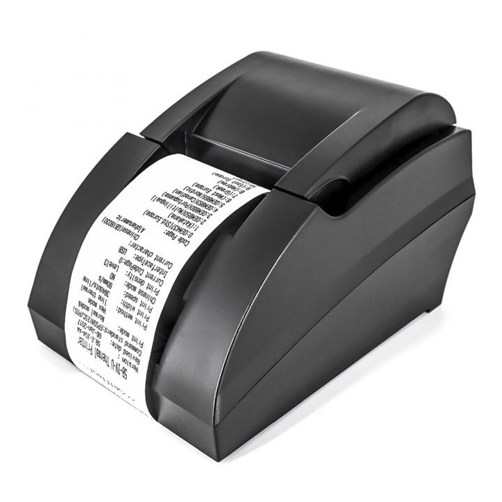 USB Interface POS 58mm Thermal Barcode Printer Receipt Bill Printer Ticket Thermal Printer Bill Printer