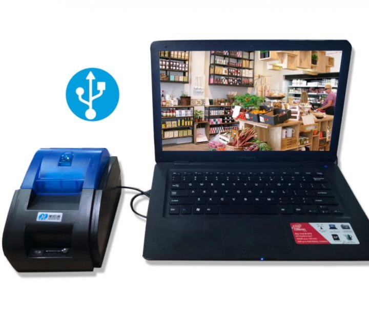 Thermal Printer Direct Factory Made 2inch Wired Desktop Thermal Receipt Printer for POS System