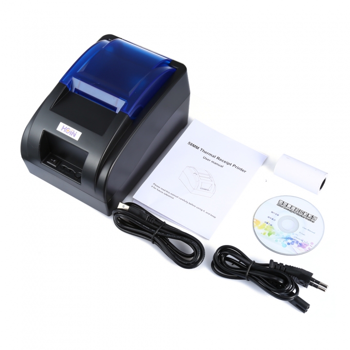 Thermal Printer Direct Factory Made 2inch Wired Desktop Thermal Receipt Printer for POS System