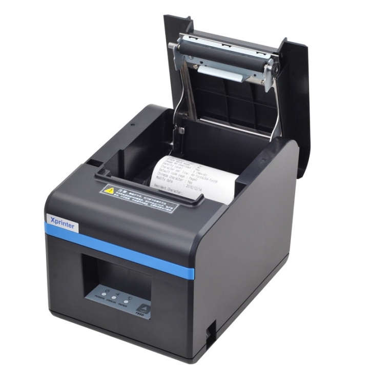 80mm Thermal Printer Kitchen Restaurant Medical Ticket Printer With Auto Cutter USB Receip Printer