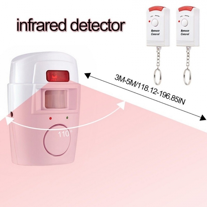 Home Security PIR MP Alert Infrared Sensor Anti-theft Motion Detector Wireless Alarm system