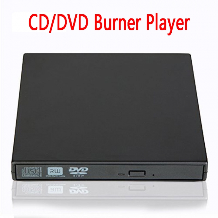 External CD DVD Drive Burner Player  DVD-ROM CD/DVD-RWReader Writer Recorder Portatil for Window PC